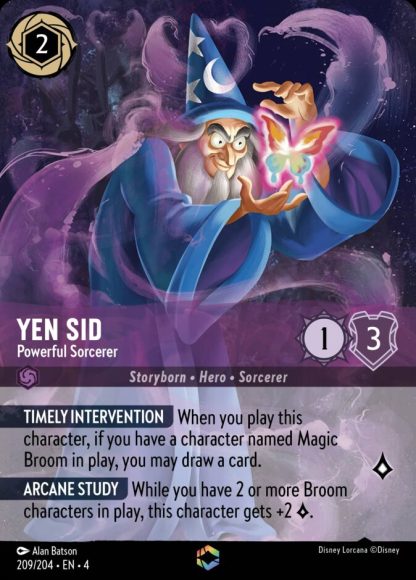 Yen Sid - Powerful Sorcerer · Ursula's Return 209