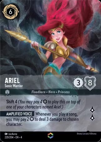 Ariel - Sonic Warrior  ·  Ursula's Return 220