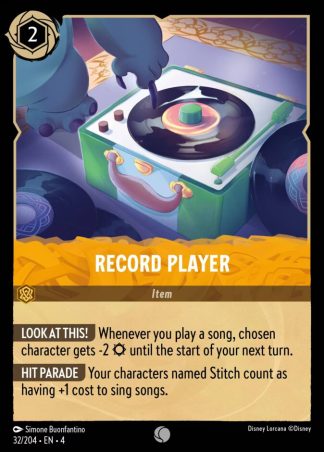 Record Player  ·  Ursula's Return 32