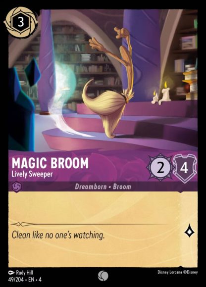 Magic Broom - Lively Sweeper · Ursula's Return 49