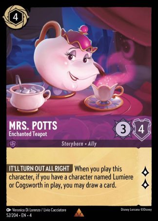 Mrs. Potts - Enchanted Teapot  ·  Ursula's Return 52