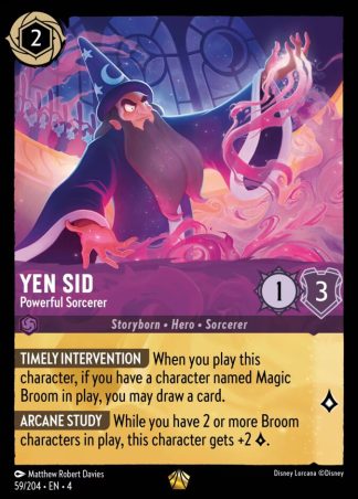 Yen Sid - Powerful Sorcerer  ·  Ursula's Return 59
