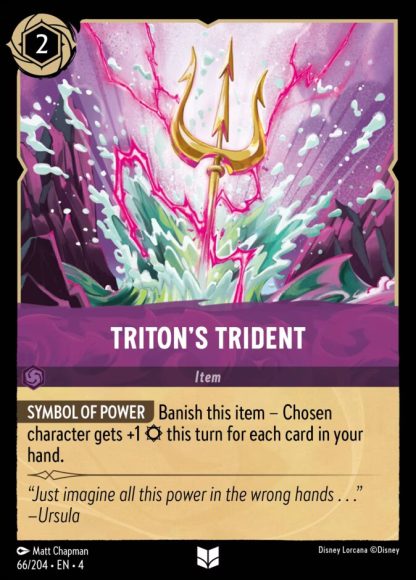 Triton's Trident · Ursula's Return 66