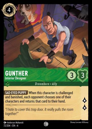 Gunther - Interior Designer  ·  Ursula's Return 72