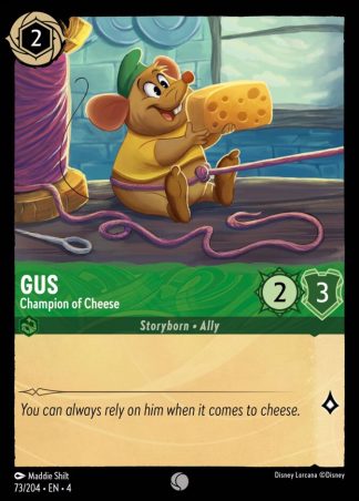 Gus - Champion of Cheese  ·  Ursula's Return 73