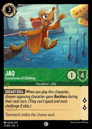Jaq - Connoisseur of Climbing  ·  Ursula's Return 77