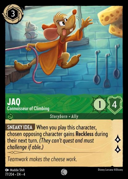 Jaq - Connoisseur of Climbing · Ursula's Return 77