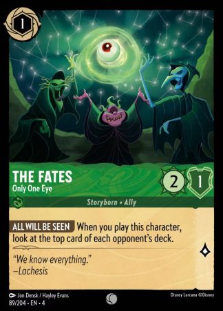 The Fates - Only One Eye  ·  Ursula's Return 89