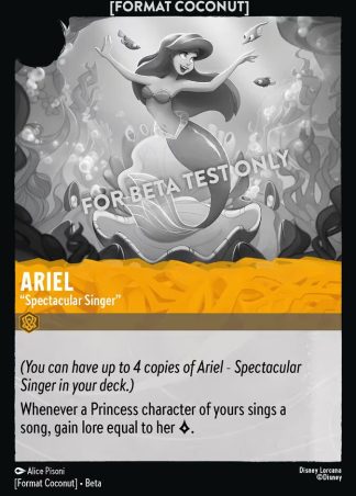 Ariel - "Spectacular Singer"  ·  Format Coconut 1