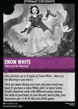 Snow White - "Merry as the Morning"  ·  Format Coconut 11