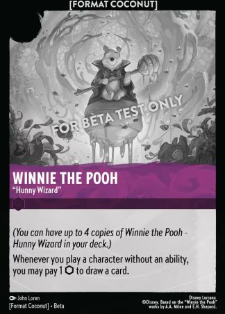 Winnie the Pooh - "Hunny Wizard"  ·  Format Coconut 12
