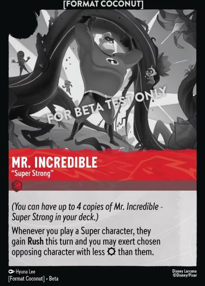 Mr. Incredible - "Super Strong" · Format Coconut 14