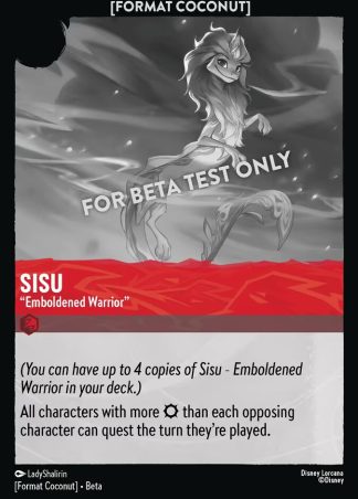Sisu - "Emboldened Warrior"  ·  Format Coconut 15