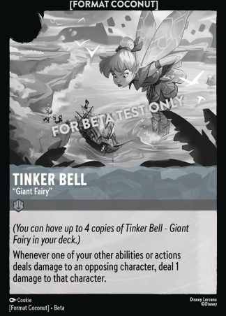 Tinker Bell - "Giant Fairy"  ·  Format Coconut 18
