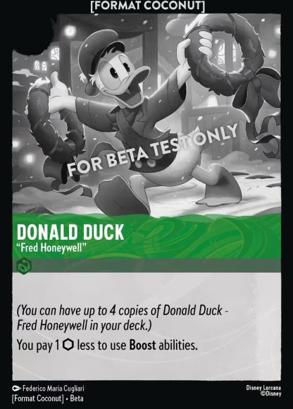 Donald Duck - "Fred Honeywell" · Format Coconut 4