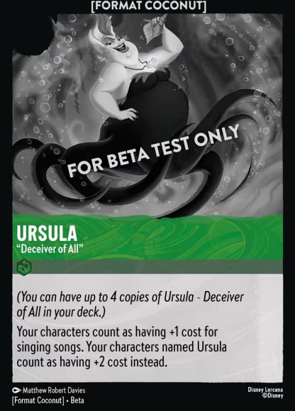 Ursula - "Deceiver of All" · Format Coconut 6