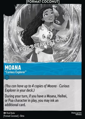 Moana - "Curious Explorer"  ·  Format Coconut 7