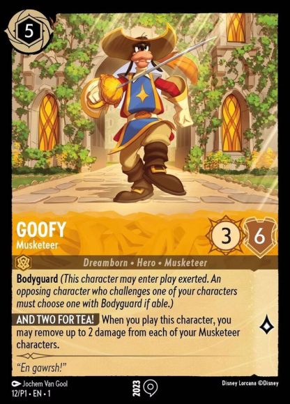 Goofy - Musketeer  ·  Promo Set 1 12