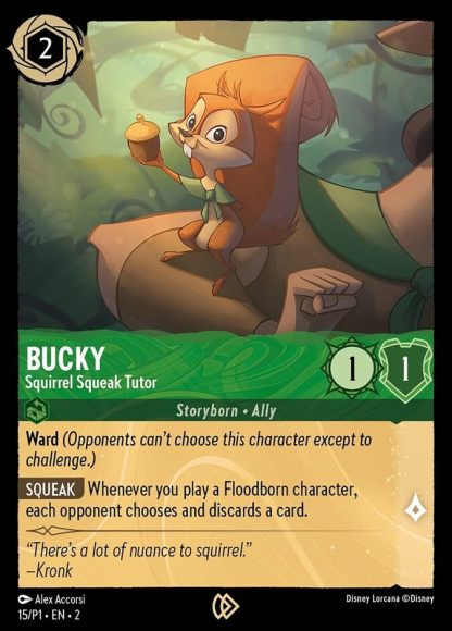 Bucky - Squirrel Squeak Tutor  ·  Promo Set 1 15