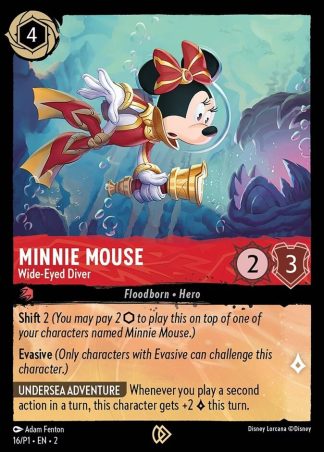 Minnie Mouse - Wide-Eyed Diver  ·  Promo Set 1 16