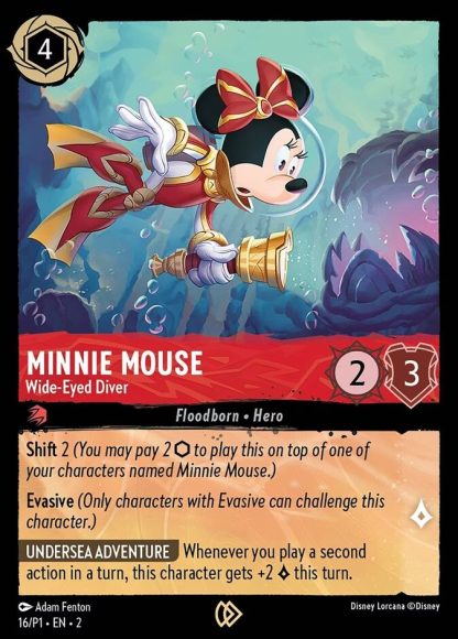 Minnie Mouse - Wide-Eyed Diver · Promo Set 1 16