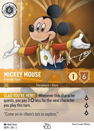 Mickey Mouse - Friendly Face  ·  Promo Set 1 18
