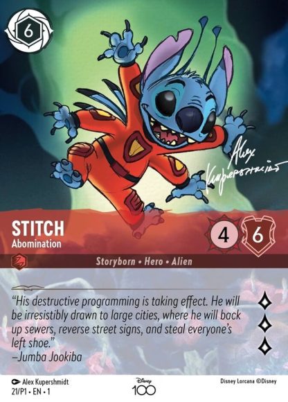 Stitch - Abomination · Promo Set 1 21