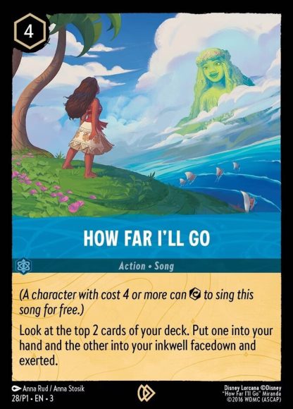 How Far I'll Go · Promo Set 1 28