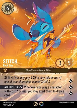 Stitch - Rock Star  ·  Promo Set 1 30