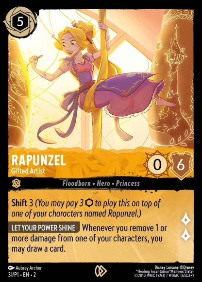 Rapunzel - Gifted Artist · Promo Set 1 31