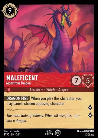 Maleficent - Monstrous Dragon  ·  Promo Set 1 5