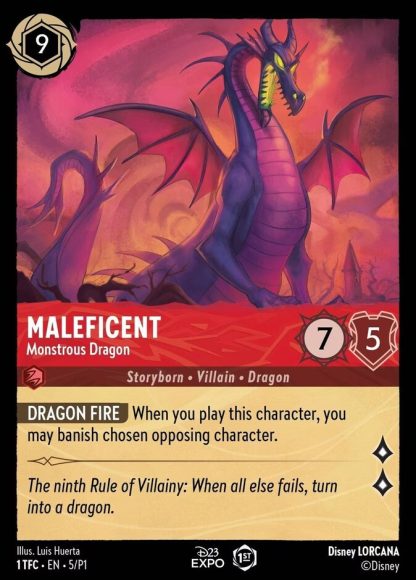 Maleficent - Monstrous Dragon · Promo Set 1 5