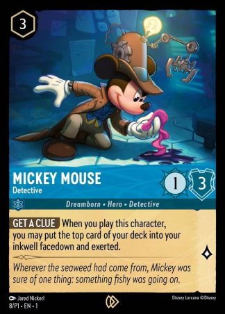 Mickey Mouse - Detective  ·  Promo Set 1 8