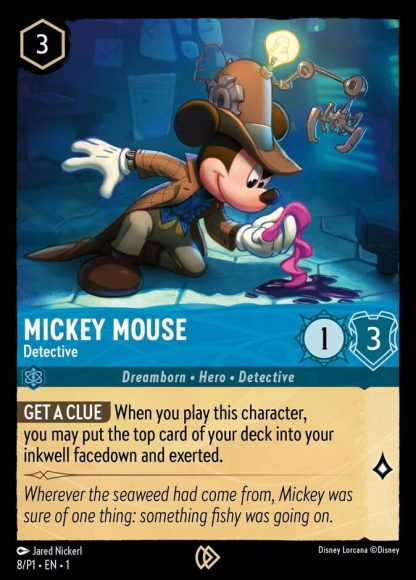 Mickey Mouse - Detective · Promo Set 1 8