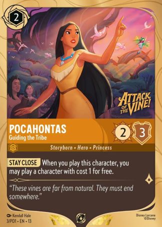 Pocahontas - Guiding the Tribe  ·  PD1 3