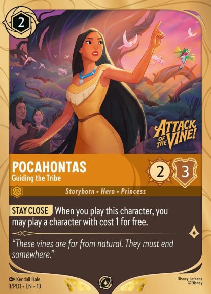 Pocahontas - Guiding the Tribe · PD1 3