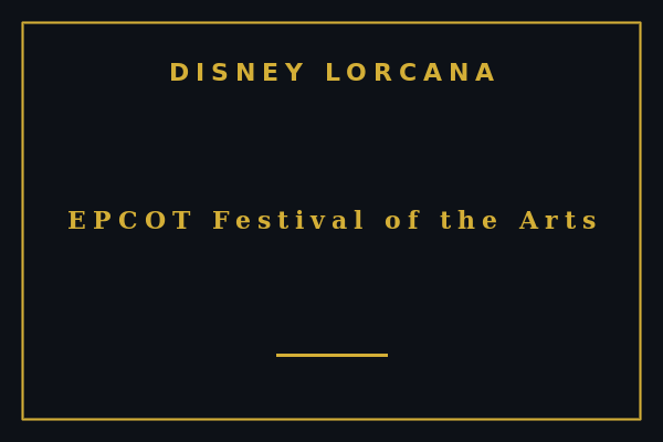 EPCOT Festival of the Arts